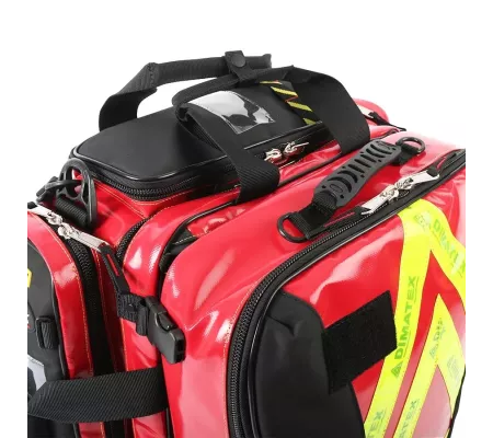 INTREPID Bolsa de Emergencia PVC Roja | Impermeable Profesional