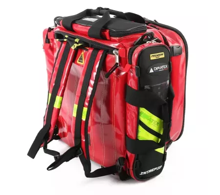 INTREPID Bolsa de Emergencia PVC Roja | Impermeable Profesional