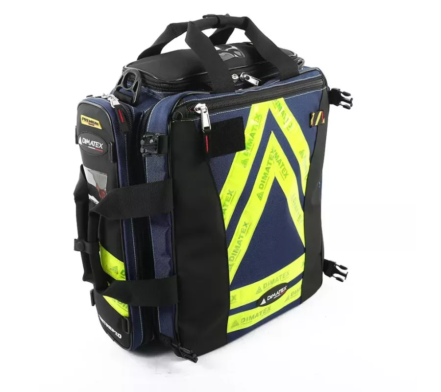 URGENCY Bolsa de Emergencia Azul Noche | Mochila Rescate Profesional