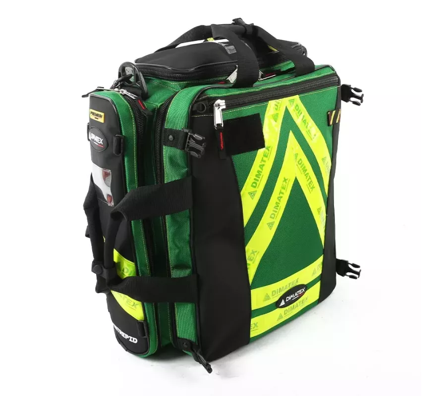 URGENCY Bolsa de Emergencia Verde | Mochila Rescate Profesional