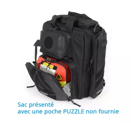 MATRIX Bolsa de Emergencia Full Black | Mochila Profesional Rescate