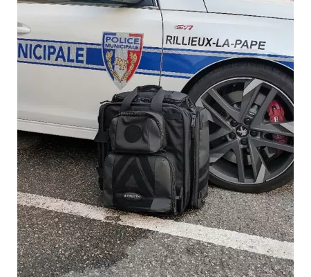 MATRIX Bolsa de Emergencia Full Black | Mochila Profesional Rescate