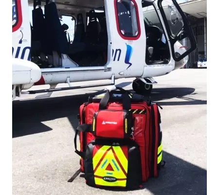 MATRIX Bolsa de Emergencia Roja | Mochila Profesional Rescate