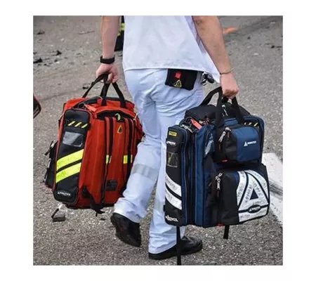 MATRIX Bolsa de Emergencia Roja | Mochila Profesional Rescate