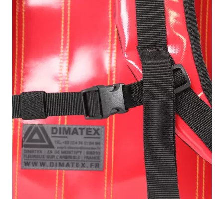 MATRIX PVC Bolsa de Emergencia Roja | Mochila Profesional Rescate