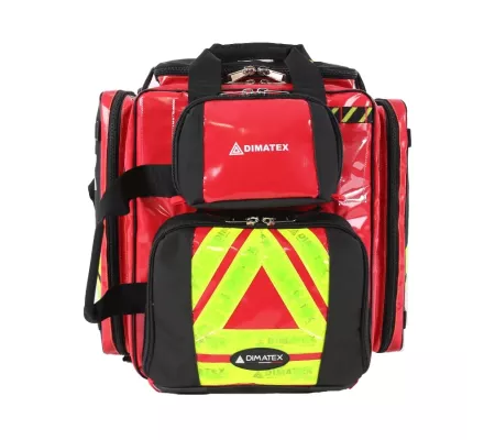 MATRIX PVC Bolsa de Emergencia Roja | Mochila Profesional Rescate