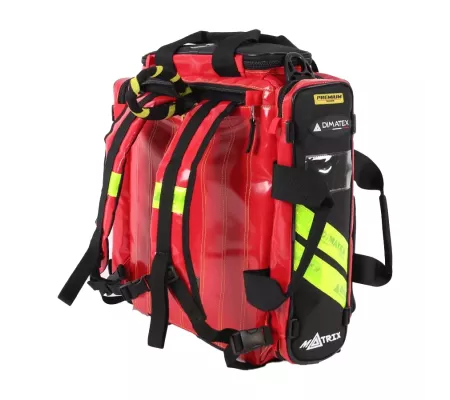 MATRIX PVC Bolsa de Emergencia Roja | Mochila Profesional Rescate