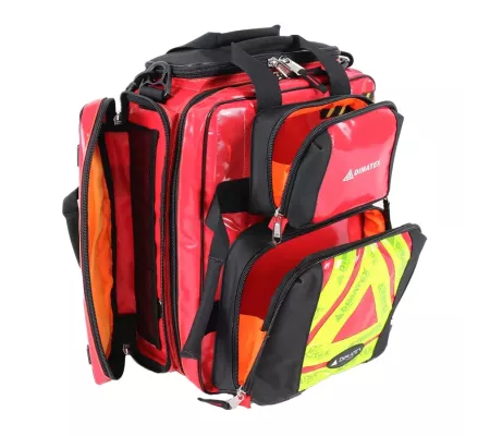 MATRIX PVC Bolsa de Emergencia Roja | Mochila Profesional Rescate