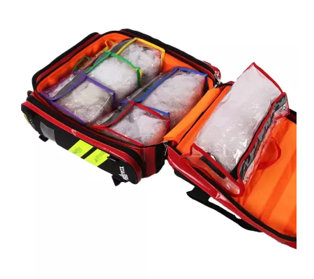 MATRIX PVC Bolsa de Emergencia Roja | Mochila Profesional Rescate