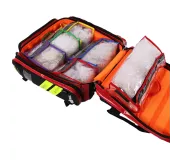 MATRIX PVC Bolsa de Emergencia Roja | Mochila Profesional Rescate