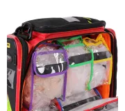 MATRIX PVC Bolsa de Emergencia Roja | Mochila Profesional Rescate