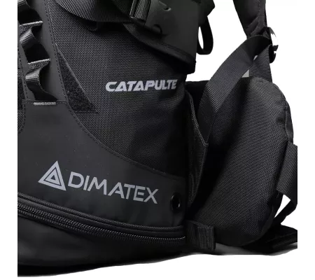 Bolsa operativa de catapulta – Bolsa de intervención profesional negra