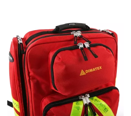 Bolsa de intervención REFLEX Roja – Bolsa profesional de rescate