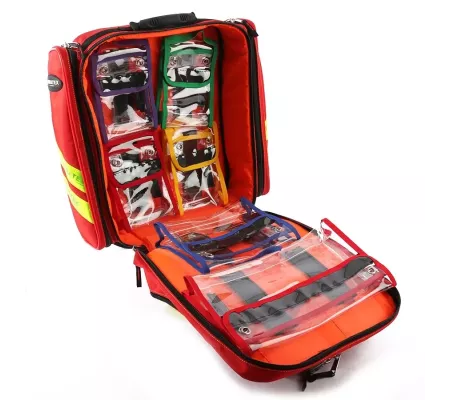 Bolsa de intervención REFLEX Roja – Bolsa profesional de rescate