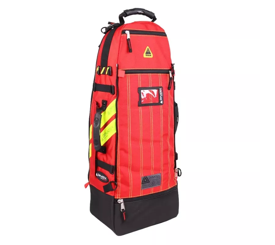 Bolsa de oxigenoterapia TOTEM Roja – Bolsa profesional con portabotell