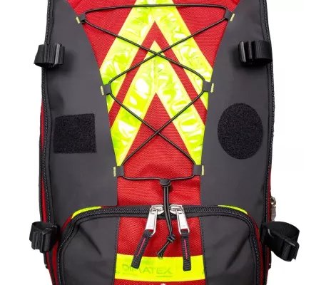 Bolsa de rescate VERTICAL Roja – Bolsa de emergencia profesional