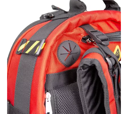 Bolsa de rescate VERTICAL Roja – Bolsa de emergencia profesional