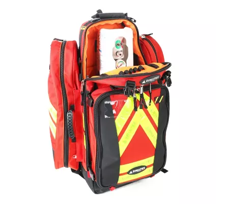 Bolsa oxigenoterapia COYOTE OXY1034 roja profesional emergencias