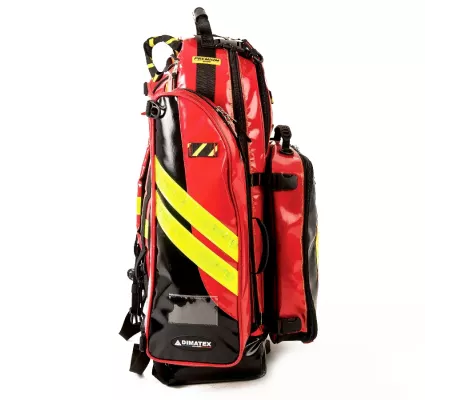 Bolsa oxigenoterapia COYOTE PVC OXY1035 roja profesional emergencias
