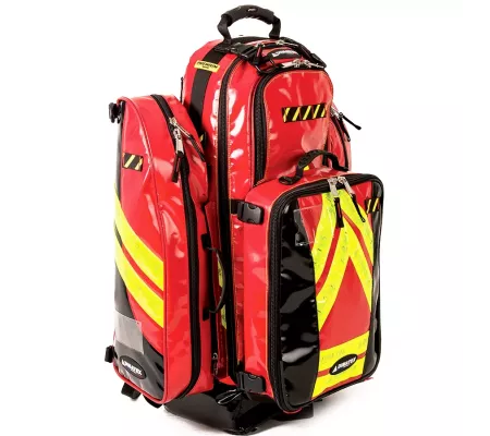 Bolsa oxigenoterapia COYOTE PVC OXY1035 roja profesional emergencias