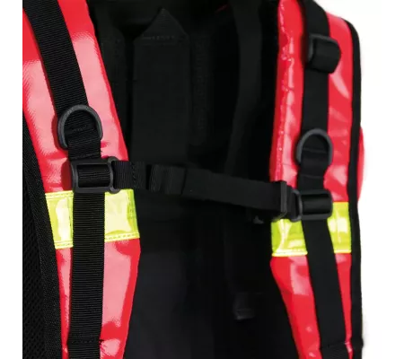 Bolsa oxigenoterapia DECAL SCALP ABYSS OXY1046 PVC roja emergencias