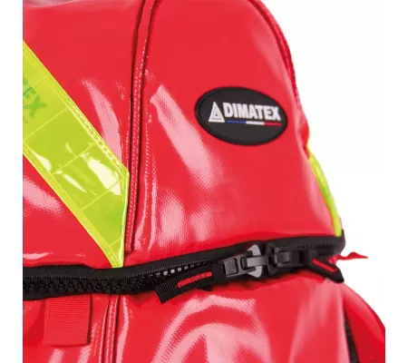 Bolsa oxigenoterapia DECAL SCALP ABYSS OXY1046 PVC roja emergencias