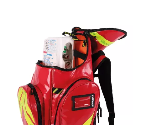 Bolsa oxigenoterapia DECAL SCALP ABYSS OXY1046 PVC roja emergencias