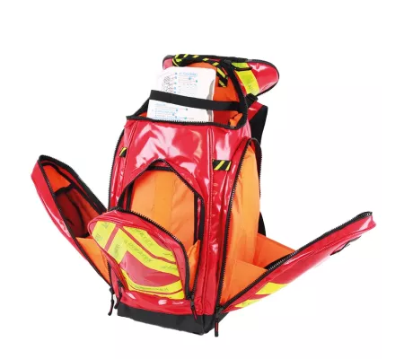 Bolsa oxigenoterapia DECAL SCALP ABYSS OXY1046 PVC roja emergencias