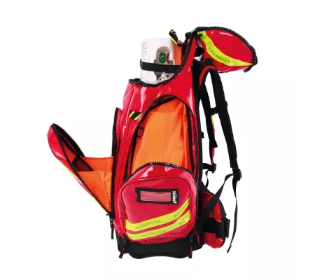 Bolsa oxigenoterapia DECAL SCALP ABYSS OXY1046 PVC roja emergencias