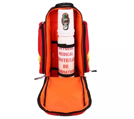 Bolsa oxigenoterapia DOPPLER OXY1036 roja profesional emergencias