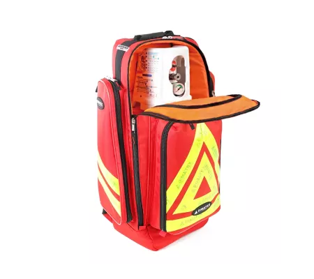 Bolsa oxigenoterapia DOPPLER OXY1036 roja profesional emergencias