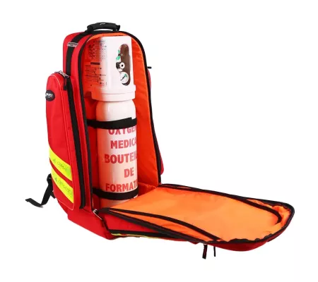 Bolsa oxigenoterapia DOPPLER OXY1036 roja profesional emergencias