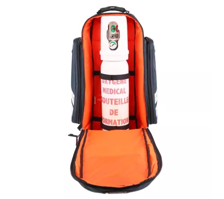 Bolsa oxigenoterapia DOPPLER OXY1037 azul noche profesional emergencia
