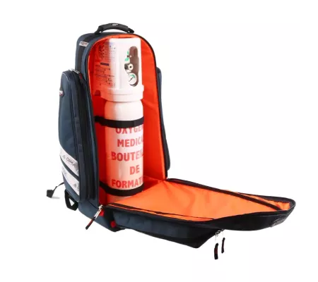 Bolsa oxigenoterapia DOPPLER OXY1037 azul noche profesional emergencia