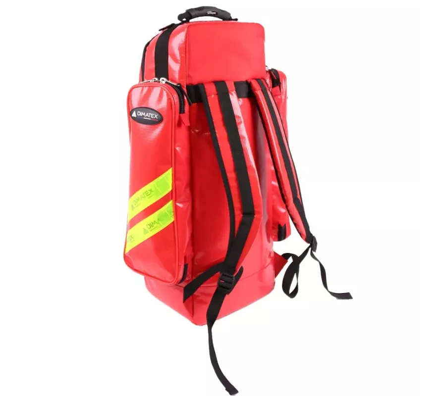 Bolsa Oxigenoterapia DOPPLER PVC Roja | Transporte Botella O2