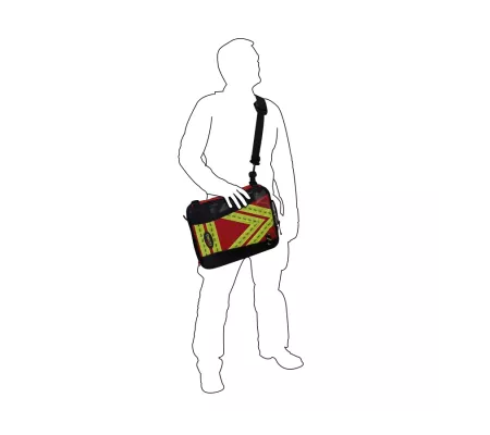 Bolsa de Intervención RAPACE Roja | Bolsa Médica Ligera