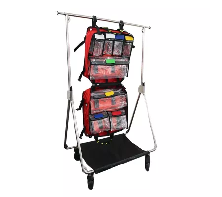 Bolsa de Primeros Auxilios TOM 50 NG Roja | Mochila Emergencias Profes