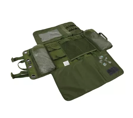Bolsa Desplegable DECLIC NG Verde OTAN | Panel Modular Emergencias