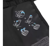 Bolsa Desplegable DECLIC NG Full Black | Panel Modular Emergencias